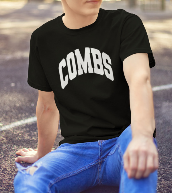 Luke Combs Merch Combs Arched 3D Lettering T-Shirt