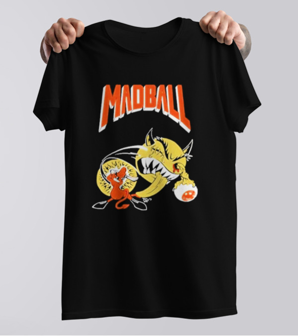 Madball Ball Of Destruction 1993 Tour Cartoon Monster Artwork T-Shirt