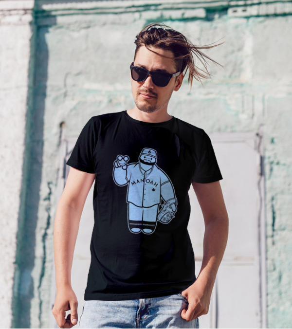 Manoah 6 Baseball Character Sports Graphic T-Shirt