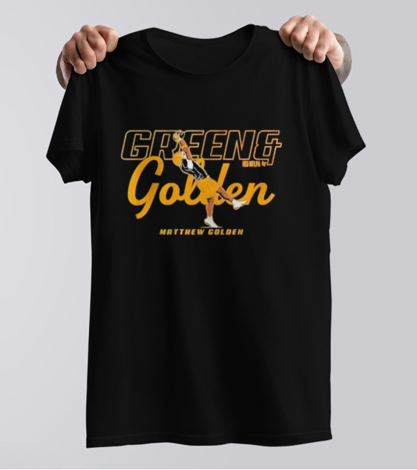 Green And Golden Matthew Golden Catch 88 T-Shirt