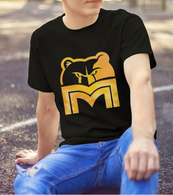 Memphis Grizzlies Playoff Pick Em 2025 Bear Head Logo T-Shirt