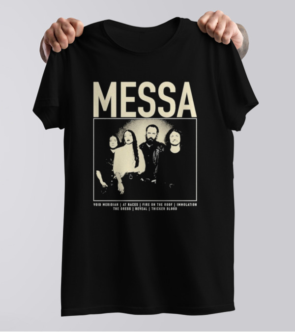 Messa Foxglove At Once Face On The Sand Unsolation The Drill I Dread Thicker Blood T-Shirt