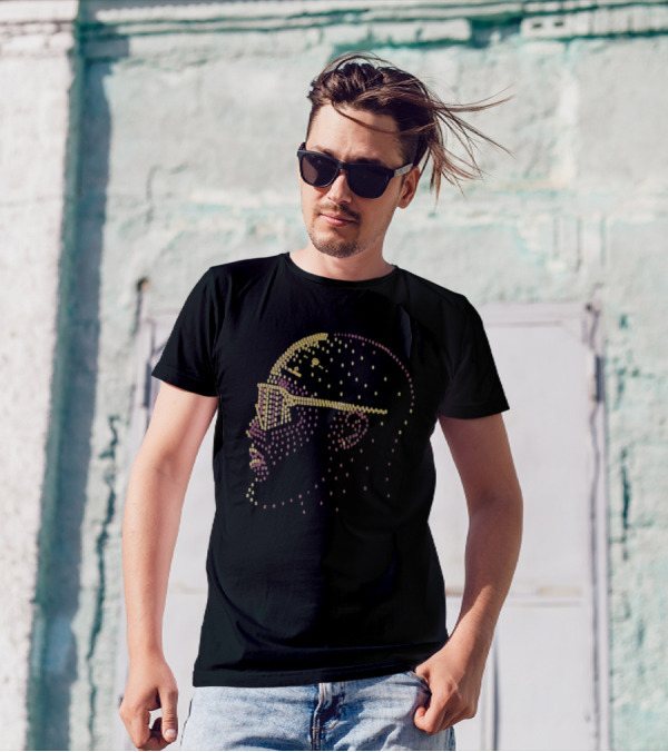 Michael Harris II Money Mike Dotted Portrait T-Shirt