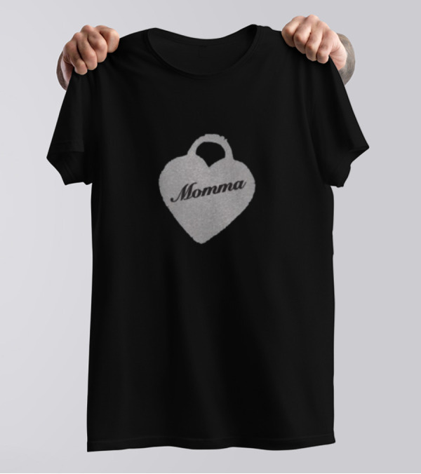Momma Heart Charm T-Shirt