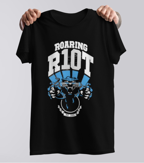 Roaring R1OT Blue Panther 2025 T-Shirt