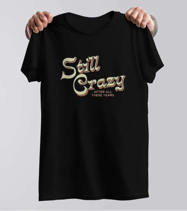 Paul Simon Still Crazy After All These Years Retro Style T-Shirt