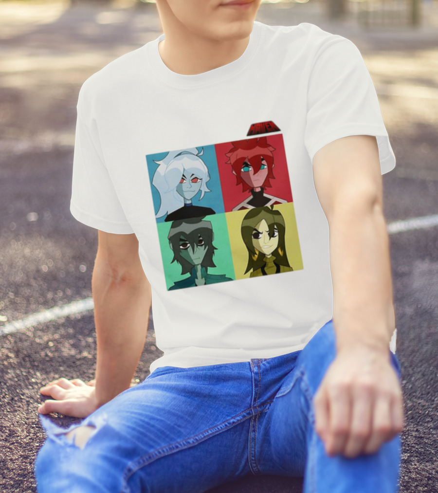 HAVEN Character Cast Art Style With Four Characters T-Shirt