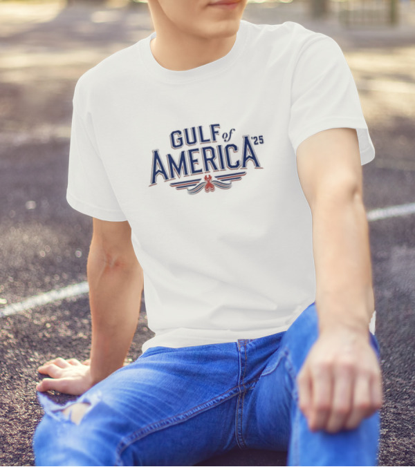 Gulf Of America 25 Vintage Eagle Wings T-Shirt
