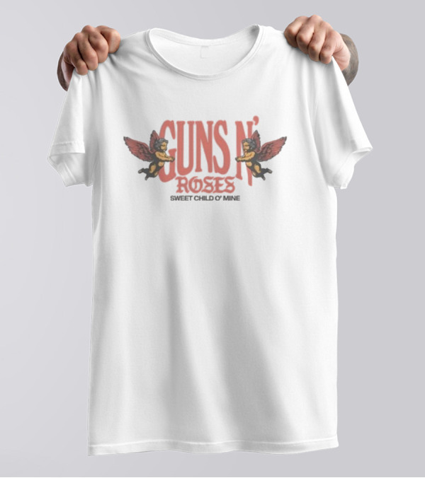 Guns N’ Roses Sweet Child O’ Mine Cherubs 2025 T-Shirt