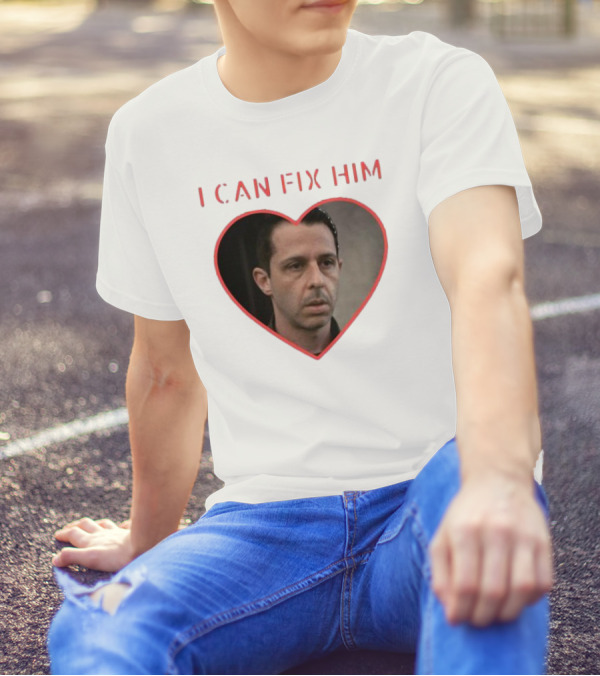 I Can Fix Him Kendall Roy Heart Outline Fan Merch T-Shirt