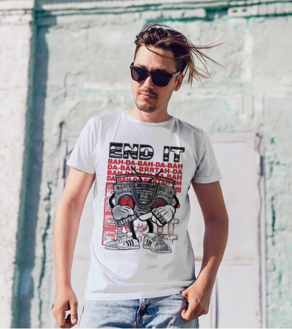 End It Holymountainprinting Baltimore Hardcore HB Lifer Ba Ba Ba Ba Ba Ba Ba Ba T-Shirt