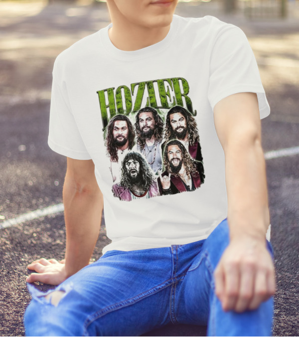 Hozier Jason Momoa Collage T-Shirt