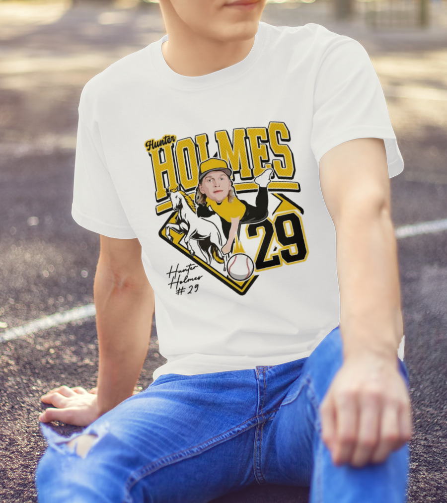 Hunter Holmes 29 Baseball 2025 T-Shirt