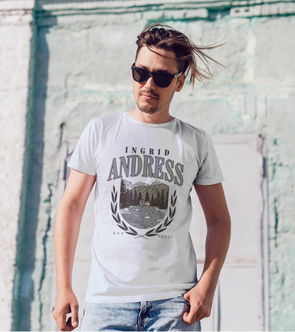 Ingrid Andress Colorado Mountains Est 1991 T-Shirt
