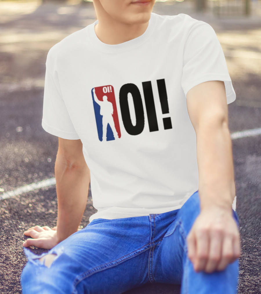 I Think We're Gonna Be Okay Red Blue Silhouette T-Shirt