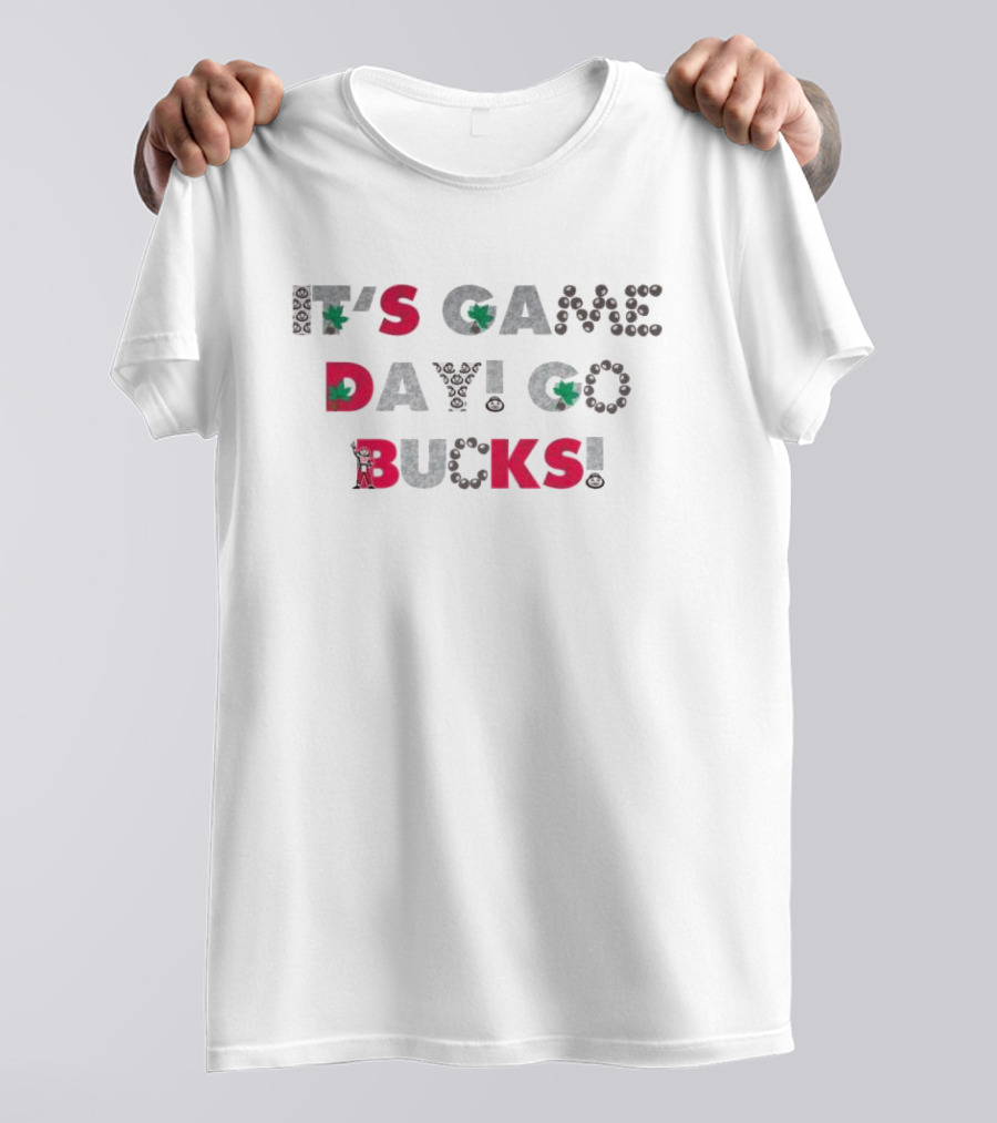 It's Game Day Go Bucks Ohio State Buckeyes National Champions T-Shirt