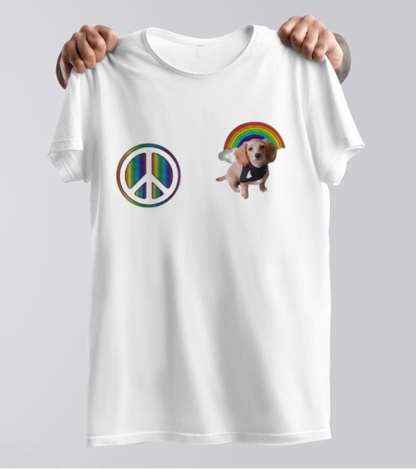 Illenium The Princess Peanut Rainbow Peace 2025 T-Shirt