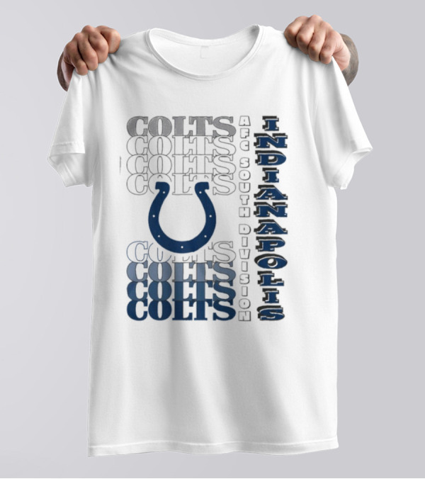 Indianapolis Colts AFC South Division Classic Colts Branding T-Shirt