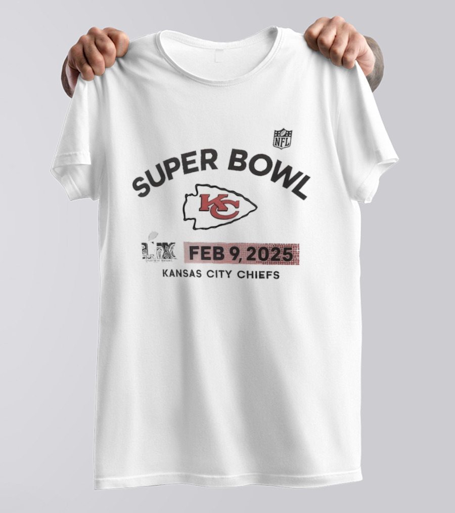 Super Bowl LIX Feb 9 2025 Kansas City Chiefs T-Shirt