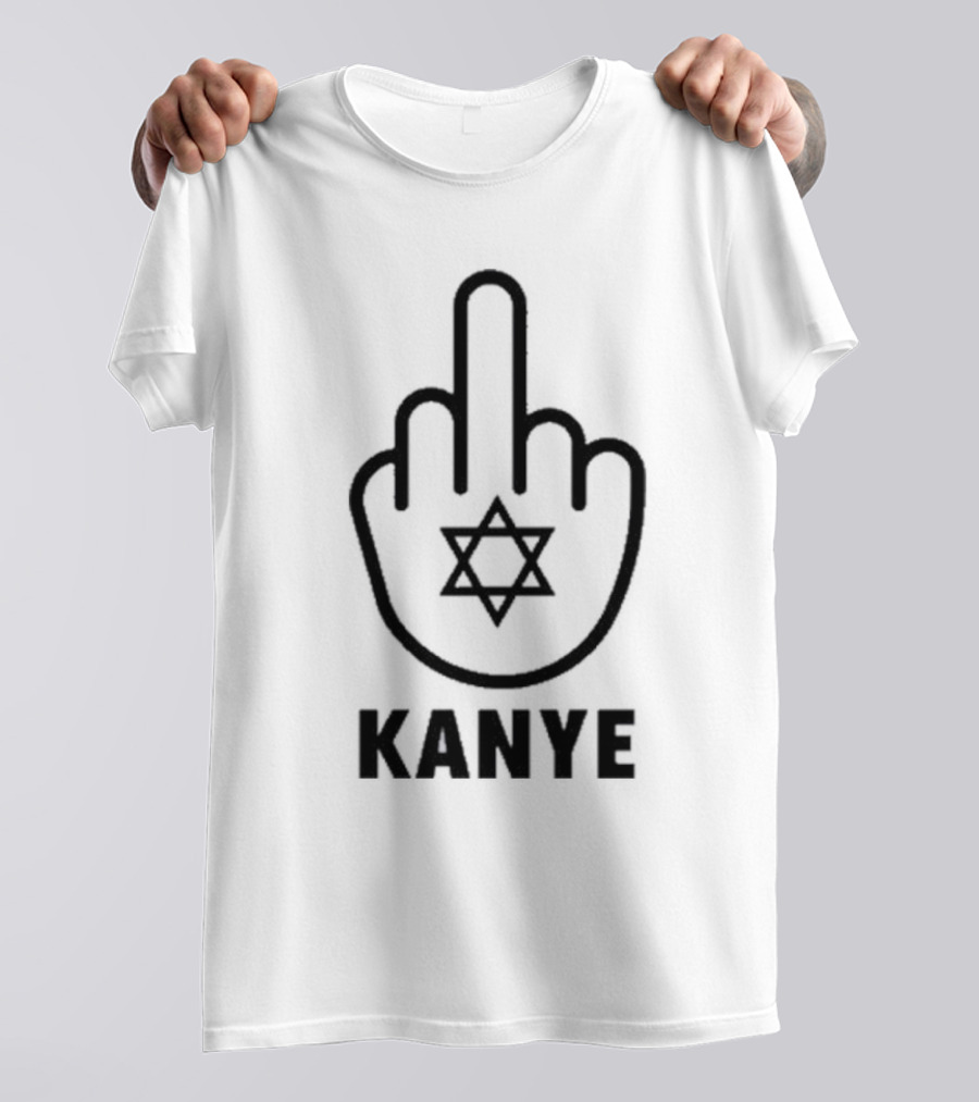 Kanye Middle Finger Fuck Kanye T-Shirt