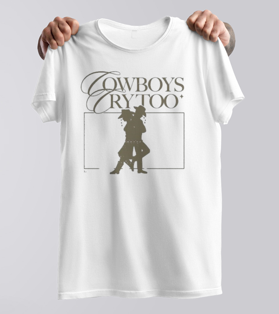 Kelsea Ballerini Cowboys Cry Too Silhouette Country Theme T-Shirt