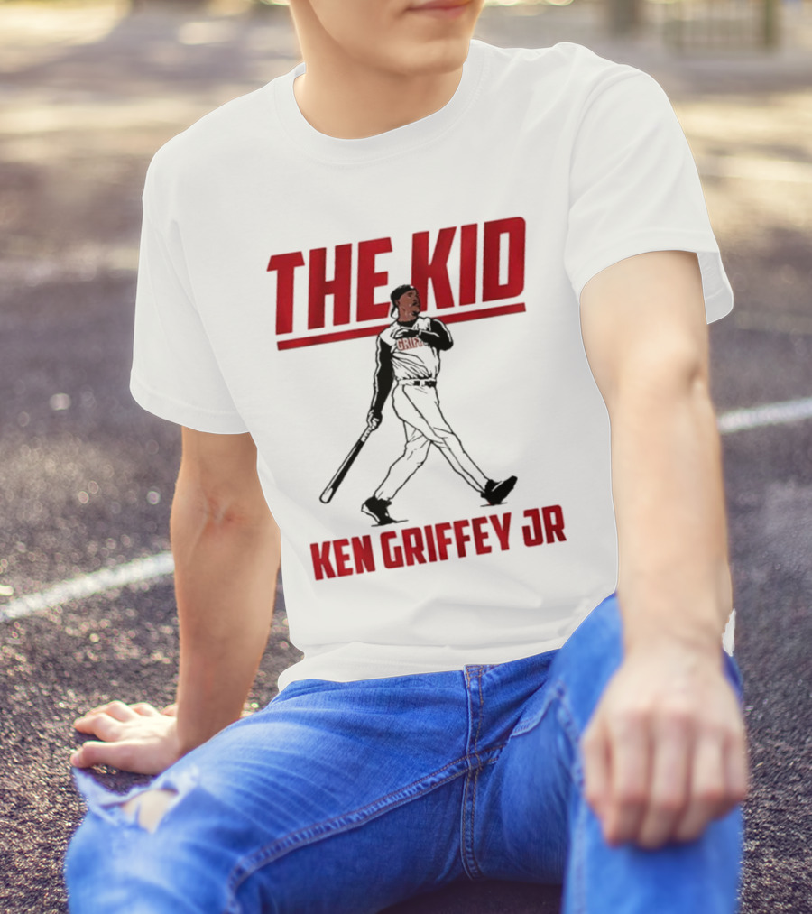 Ken Griffey Jr Cincinnati The Kid Baseball Legend T-Shirt