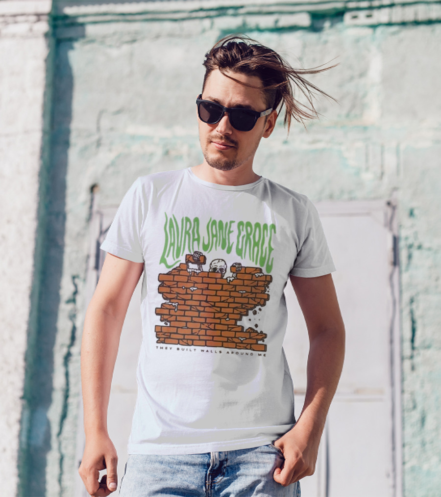 Laura Jane Grace Walls They Built Walls Around Me T-Shirt