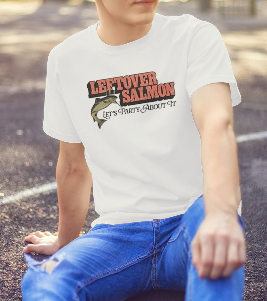 Leftover Salmon Let's Party About It Fish Graphic T-Shirt