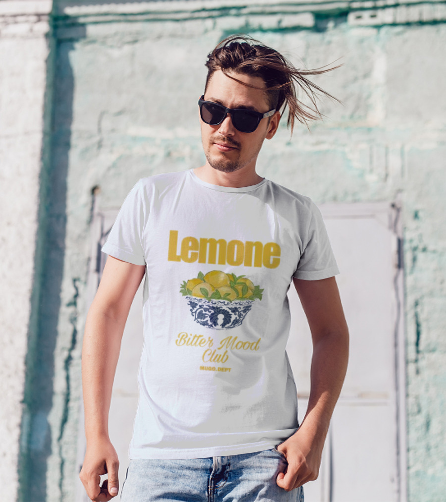 Lemone Bitter Mood Club O Dept Lemons In Bowl T-Shirt