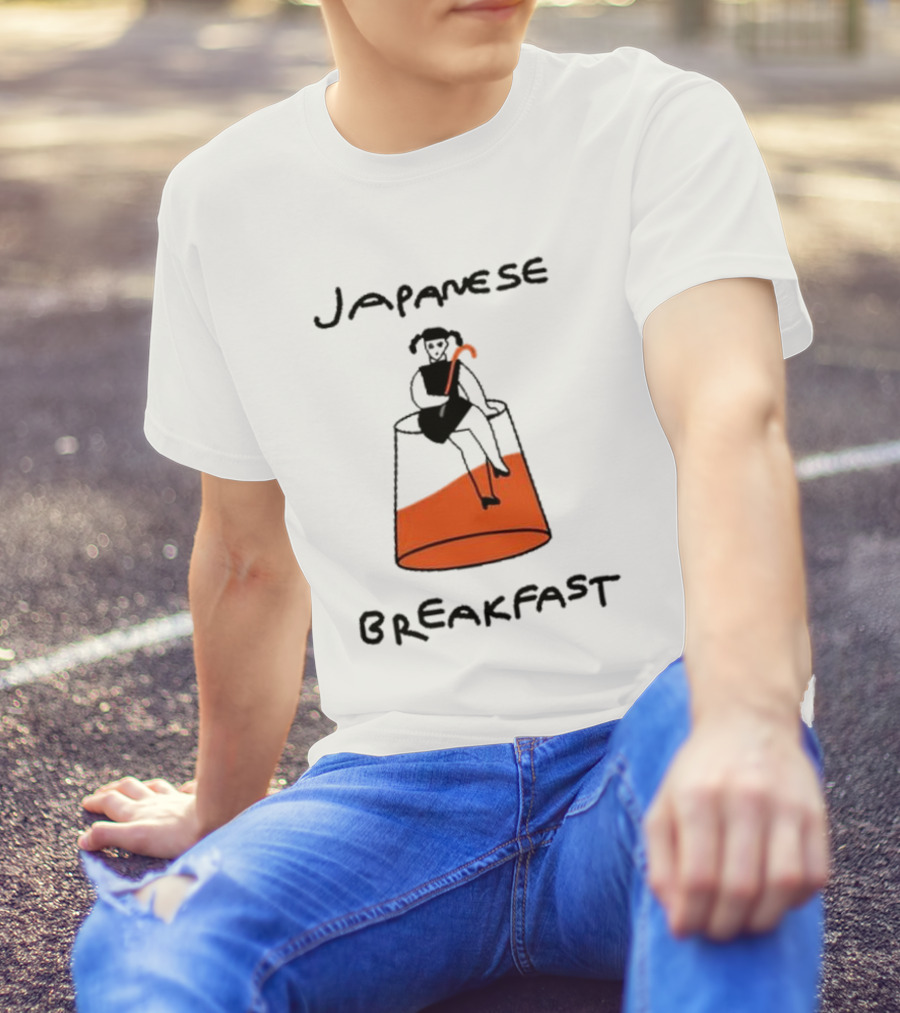Japanese Breakfast Juice Box Illustration Tee T-Shirt