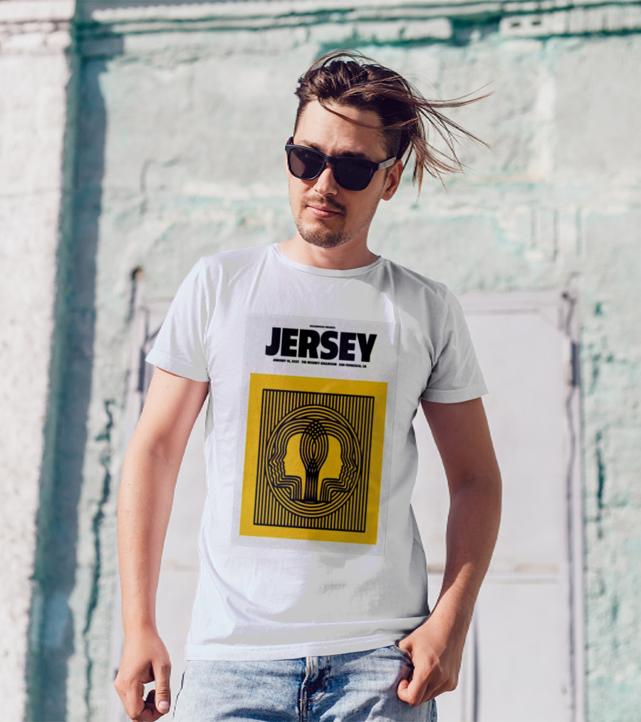 Goldenvoice Presents Jersey January 18, 2025 The Regency Ballroom San Francisco CA T-Shirt