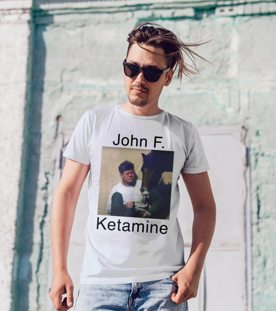 John F. Ketamine Horseman Interaction T-Shirt