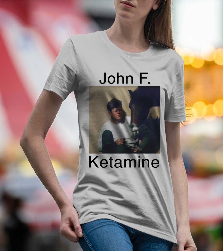 John F. Ketamine Horseman Interaction T-Shirt