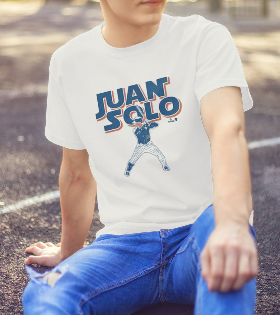 Juan Soto Juan Solo Baseball Star Wars Crossover T-Shirt