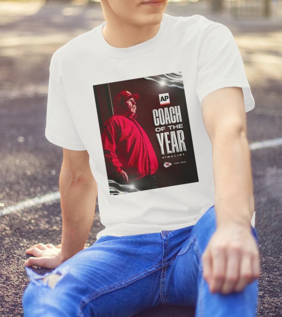AP Coach Of The Year Finalist Andy Reid Kansas City Chiefs T-Shirt