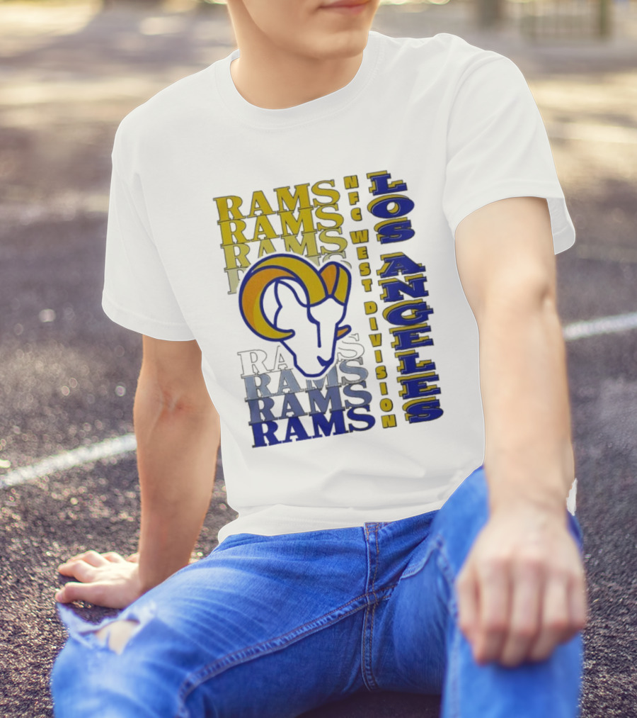 Rams Los Angeles NFC West Division T-Shirt