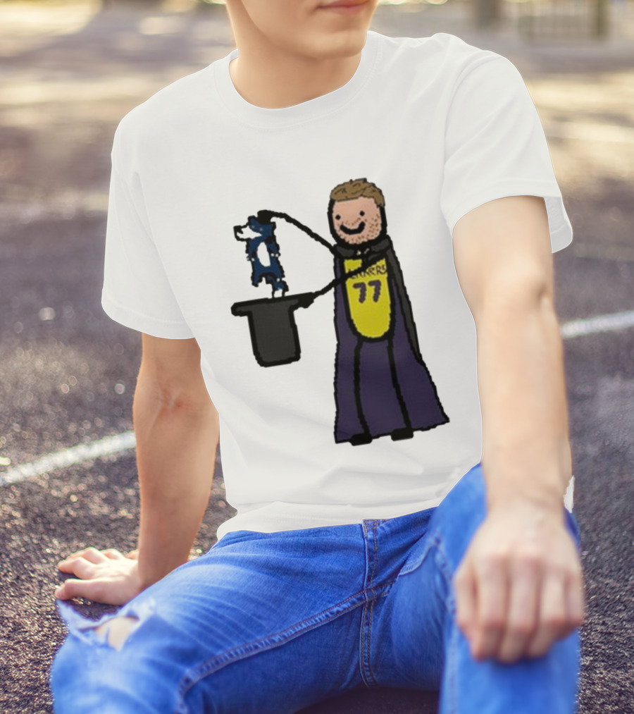 Luka Doncic 77 Lakers Magic Cartoon T-Shirt