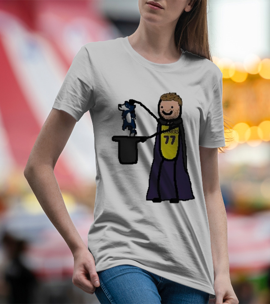 Luka Doncic 77 Lakers Magic Cartoon T-Shirt