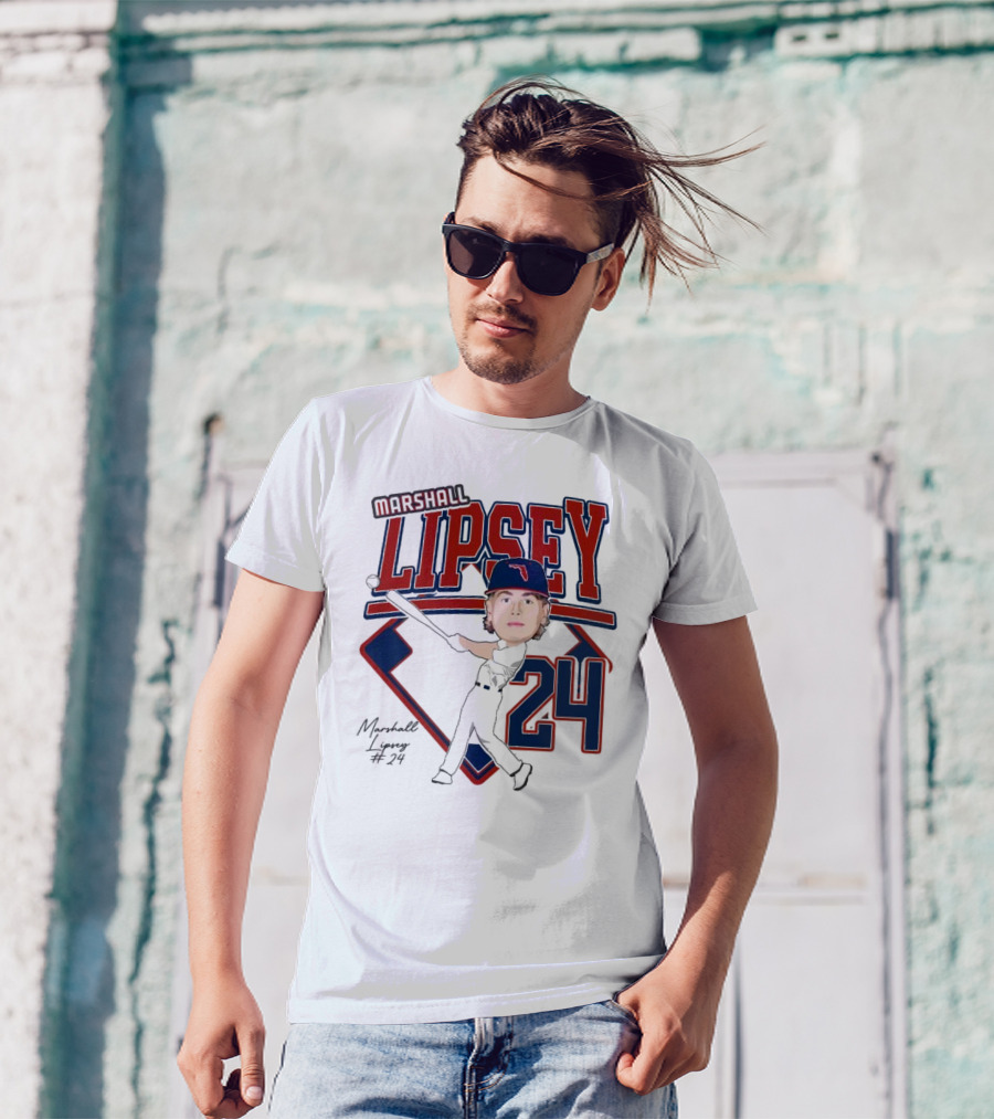 Marshall Lipsey 24 Baseball 2025 M. Reshold T-Shirt
