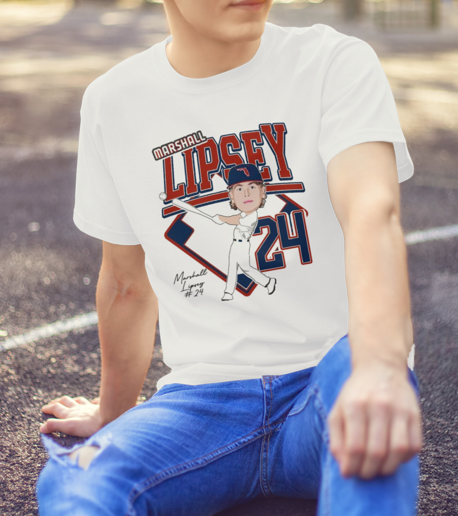 Marshall Lipsey 24 Baseball 2025 M. Reshold T-Shirt