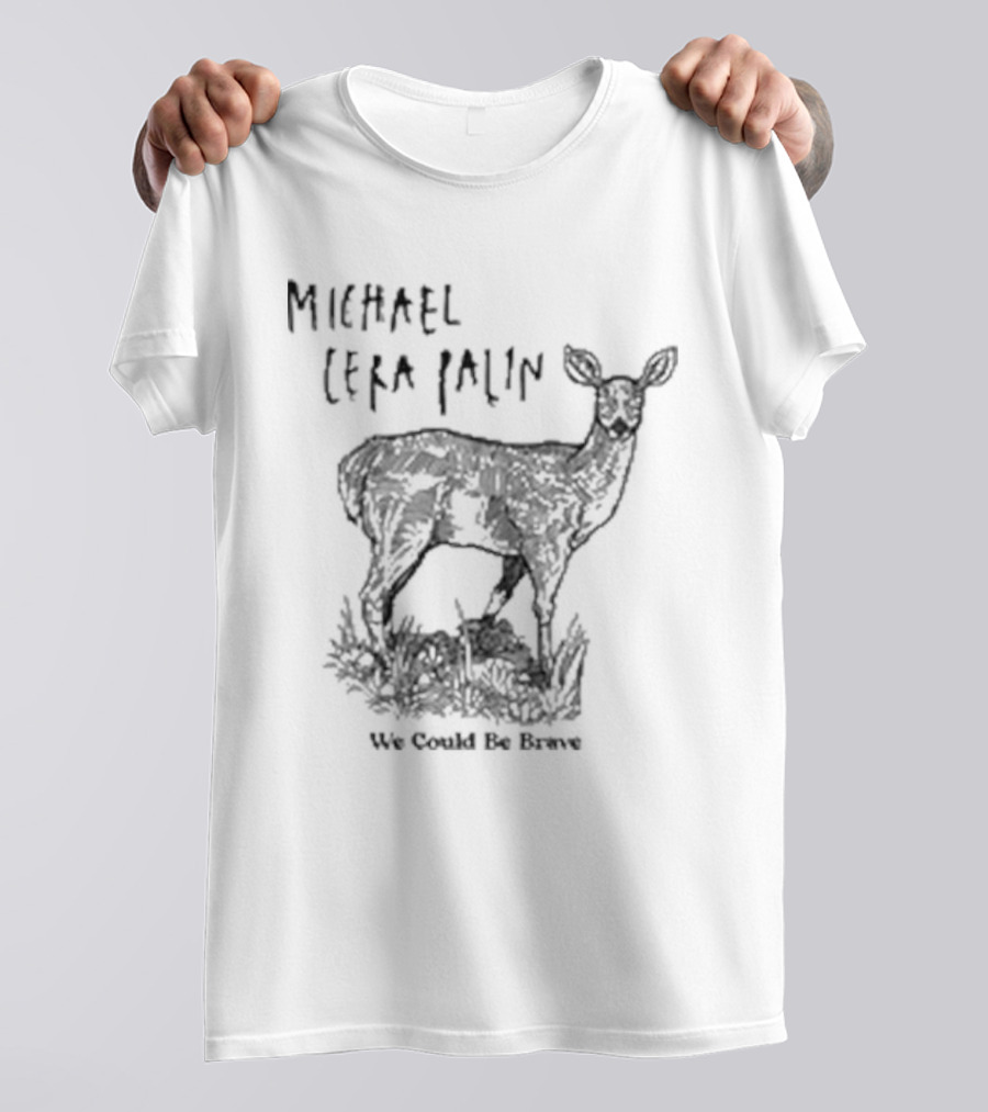 Michael Cera Palin We Could Be Brave Deer T-Shirt