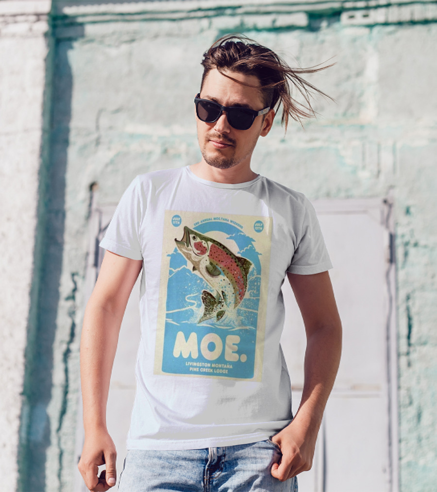 3rd Annual Moe.Tana Weekend Livingston Montana Pine Creek Lodge July 11-12 2025 T-Shirt