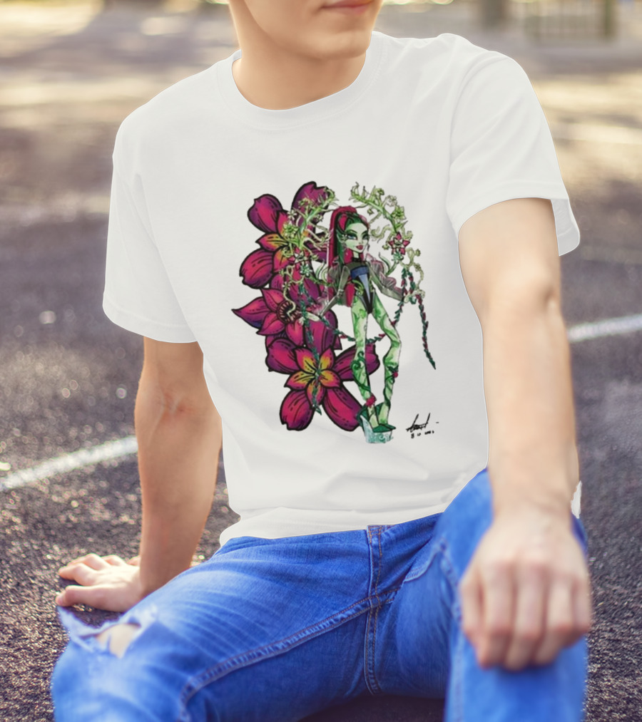Monster High Venus McFlytrap Lily Blossom Vines Fashion Style T-Shirt