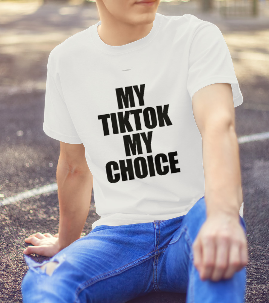 My TikTok My Choice Retro Cassette Tape T-Shirt