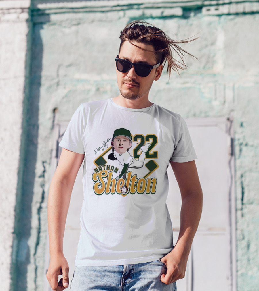 Nathan Shelton 22 Baseball Player 2025 T-Shirt