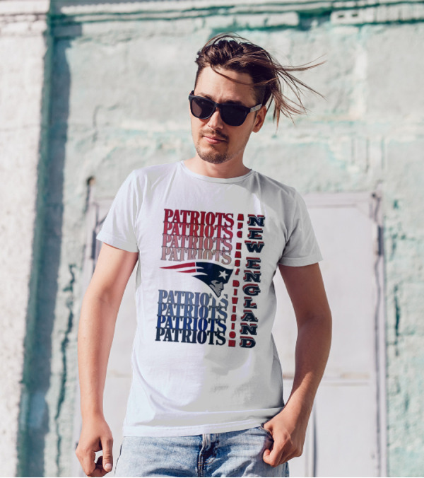 Patriots New England AFC East Division Football Team T-Shirt