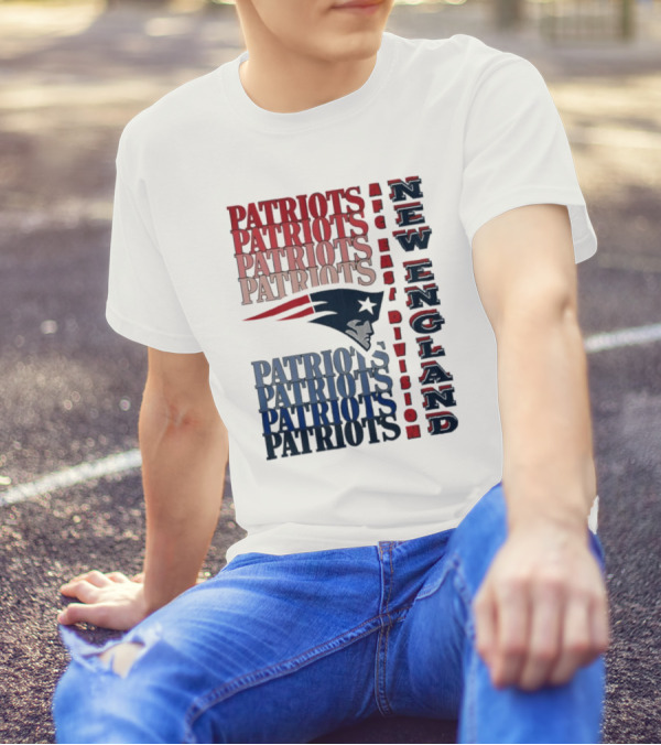 Patriots New England AFC East Division Football Team T-Shirt