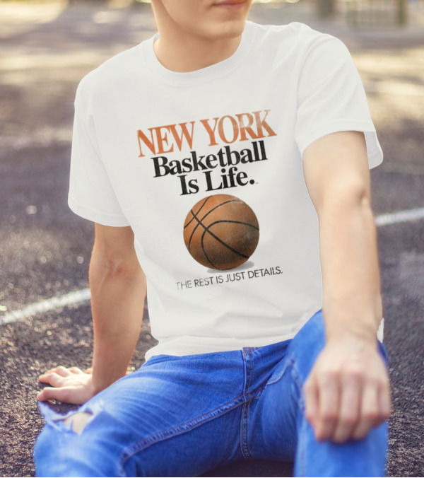 New York Basketball Is Life NYC BIL T-Shirt