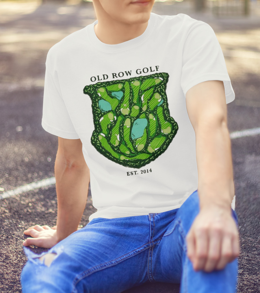 Old Row Golf Course Pigment Dyed T-Shirt