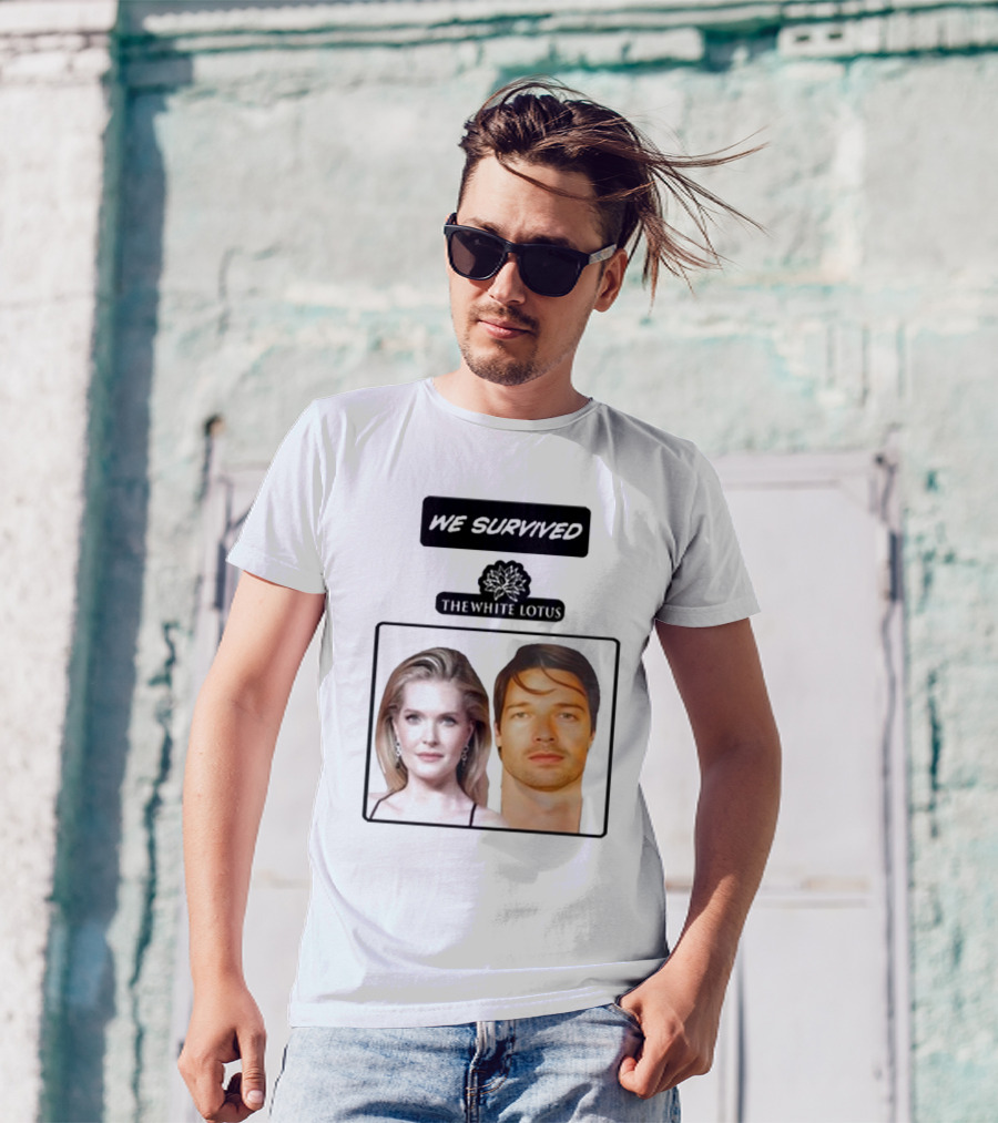 We Survived The White Lotus Patrick Schwarzenegger T-Shirt